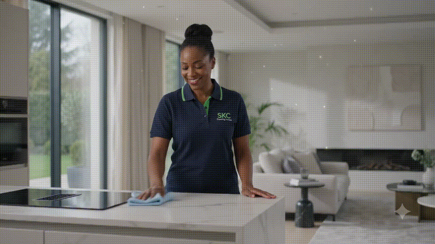 Spotless home professional cleaning background fallback